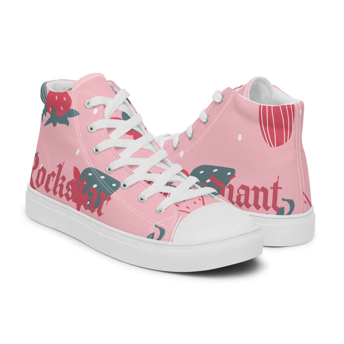 Samantha high top canvas kicks