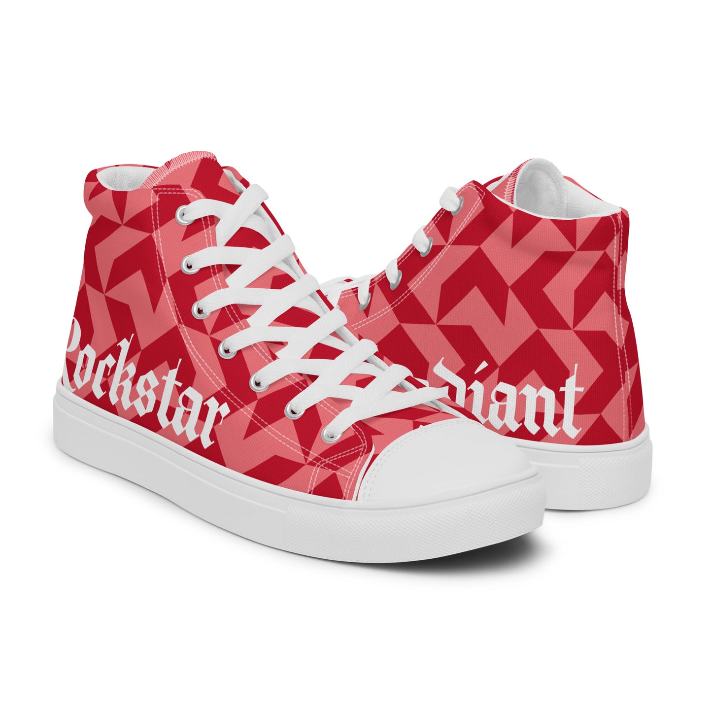 Danielle high top canvas kicks