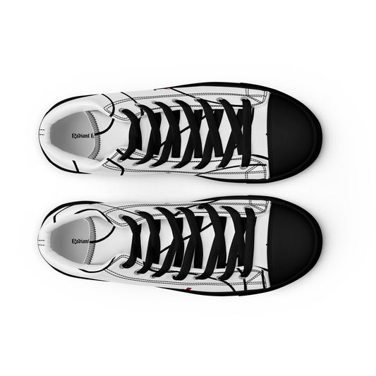 Teresa high top canvas kicks