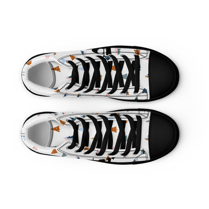 Tina high top canvas kicks