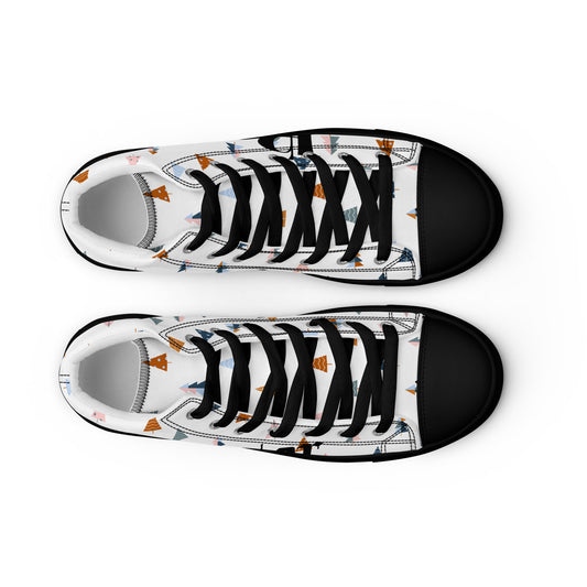 Tina high top canvas kicks