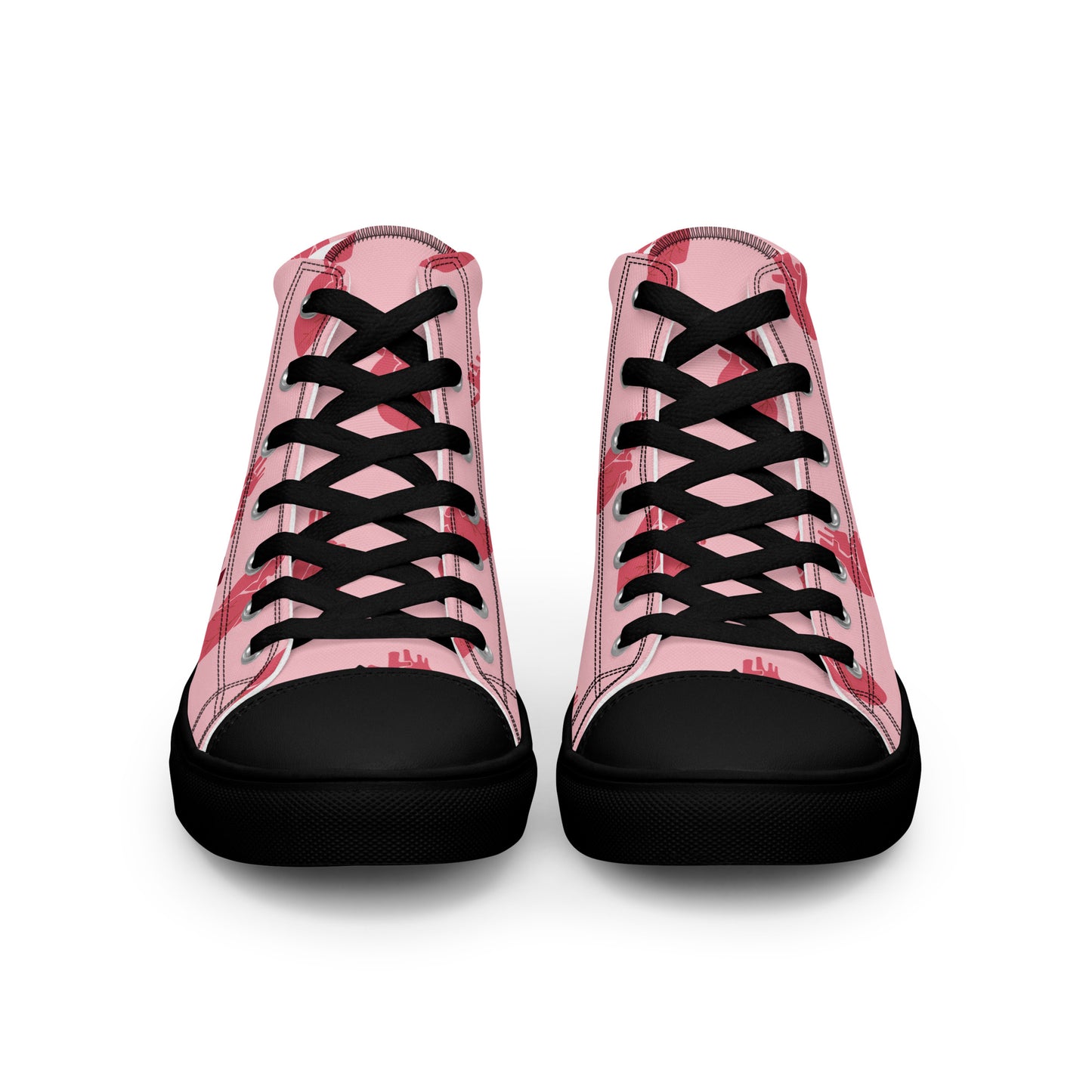 Lindsay high top canvas kicks