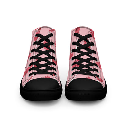 Lindsay high top canvas kicks