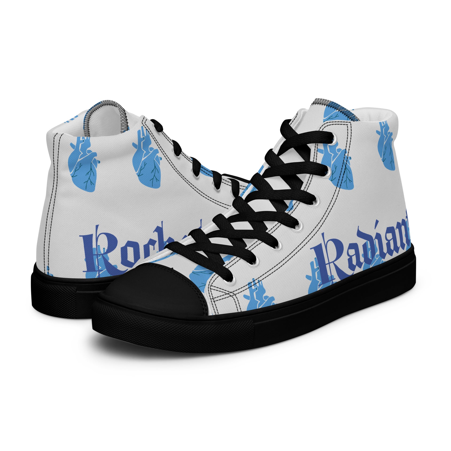 Pamela high top canvas kicks