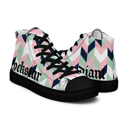 Cheryl high top canvas kicks