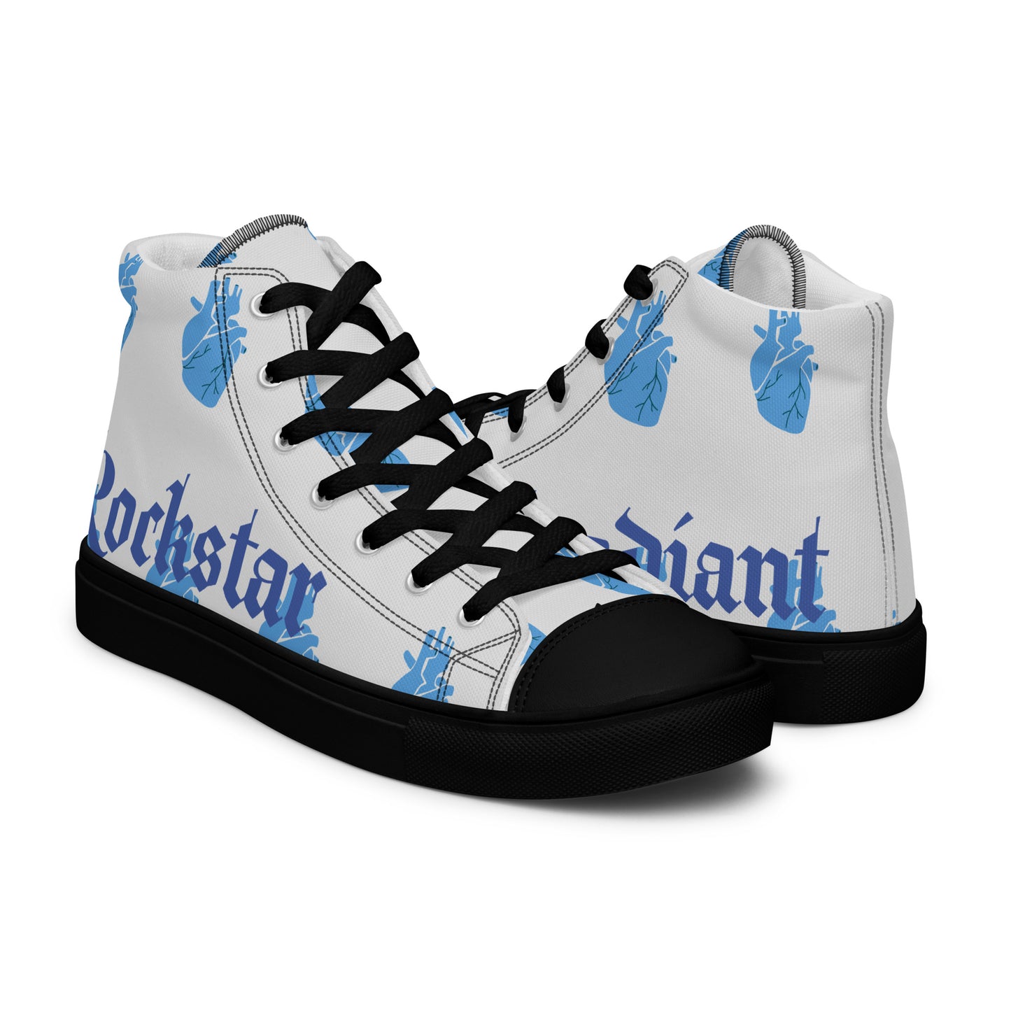 Pamela high top canvas kicks