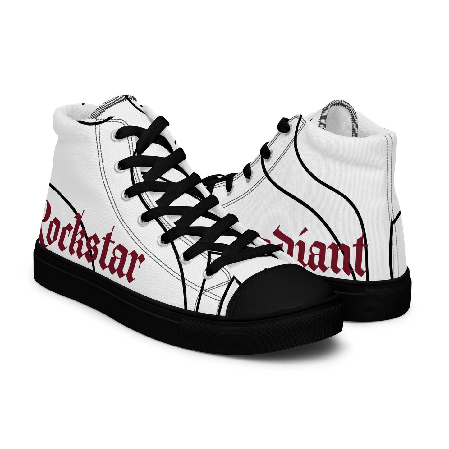 Teresa high top canvas kicks