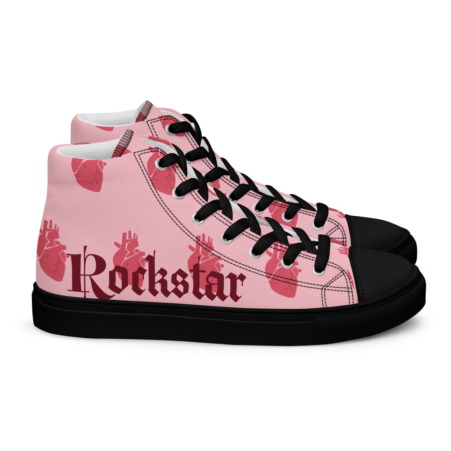 Lindsay high top canvas kicks