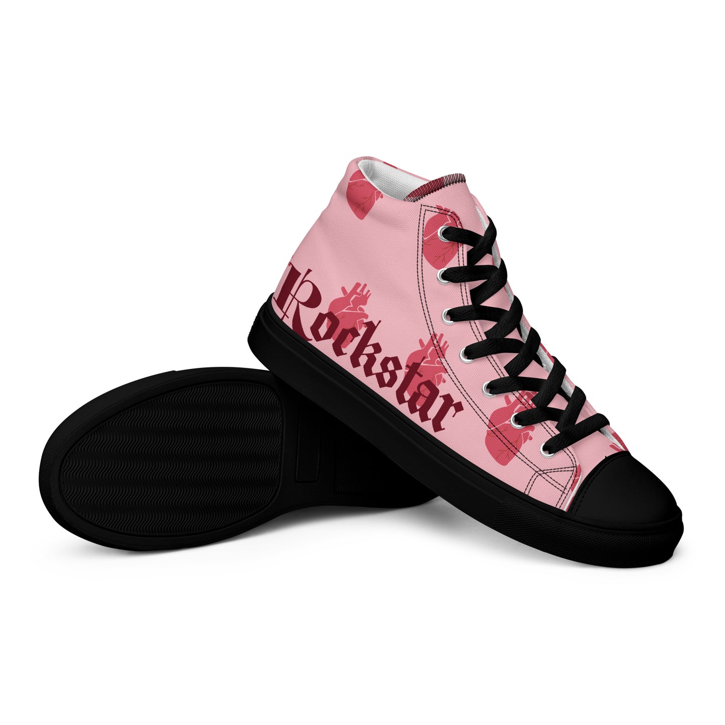 Lindsay high top canvas kicks