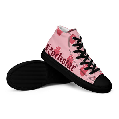 Lindsay high top canvas kicks