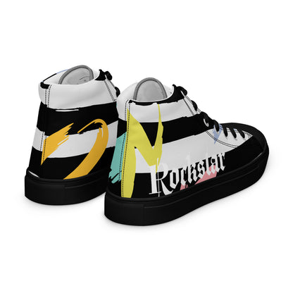 Cassy high top canvas kicks