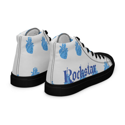 Pamela high top canvas kicks