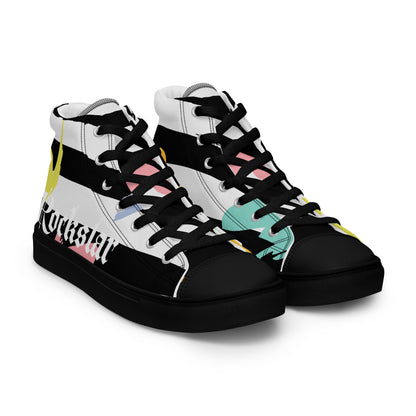 Cassy high top canvas kicks