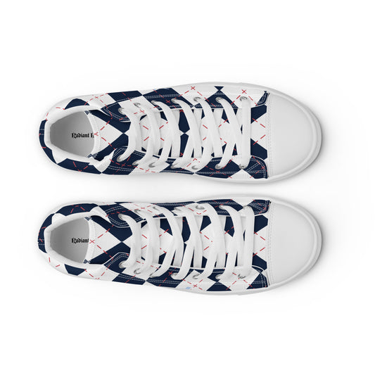 Michelle high top canvas kicks