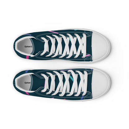 Amanda high top canvas kicks