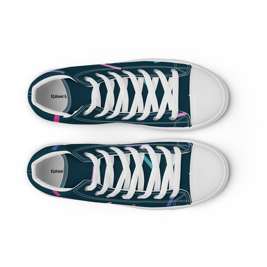 Amanda high top canvas kicks