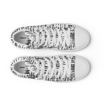 Teagan high top canvas kicks