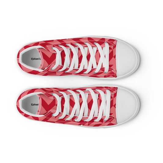 Danielle high top canvas kicks