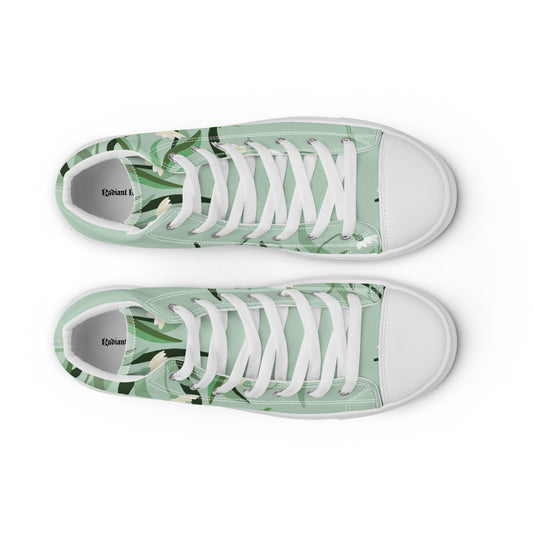 Stephanie high top canvas kicks