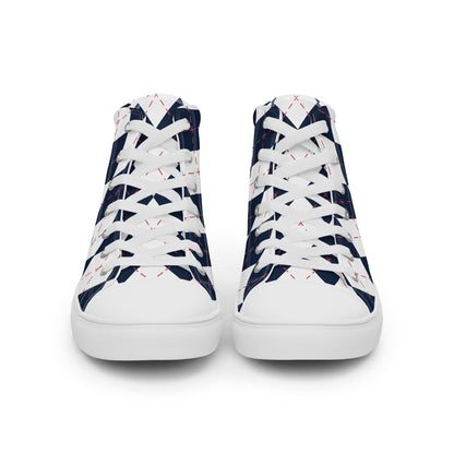 Michelle high top canvas kicks