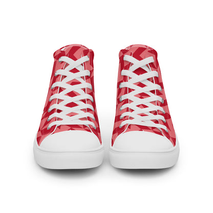 Danielle high top canvas kicks