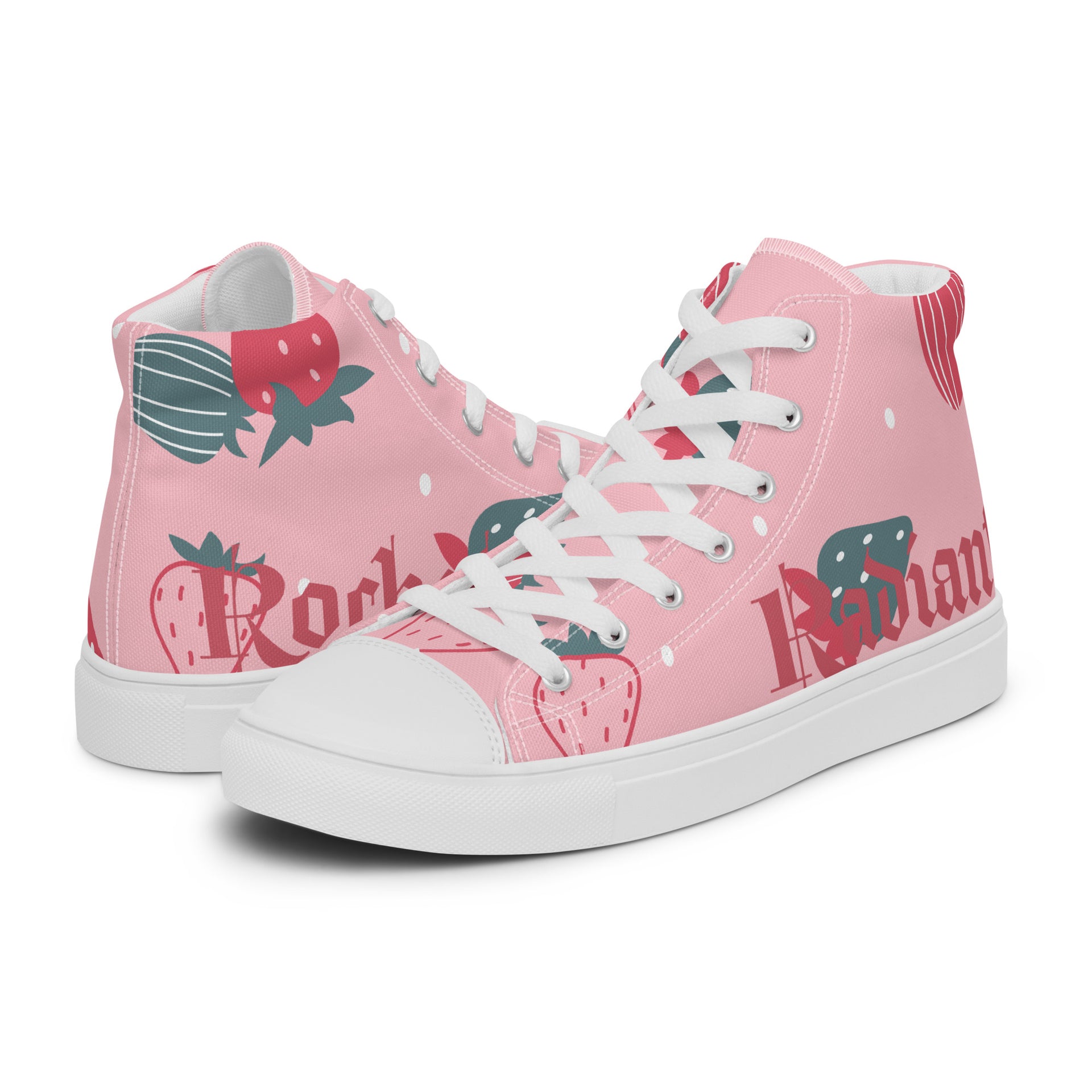 Samantha high top canvas kicks