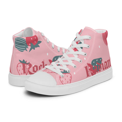 Samantha high top canvas kicks