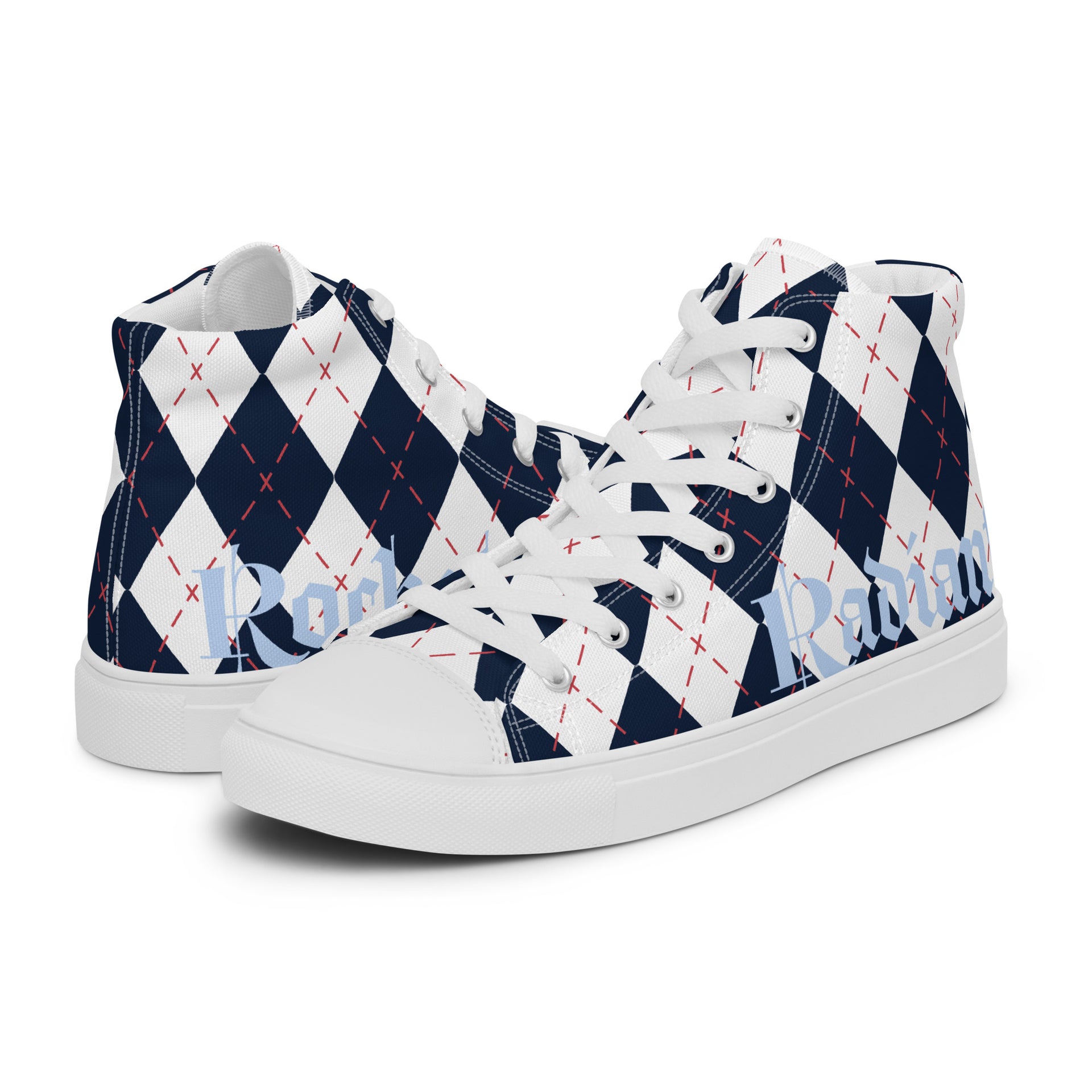 Michelle high top canvas kicks