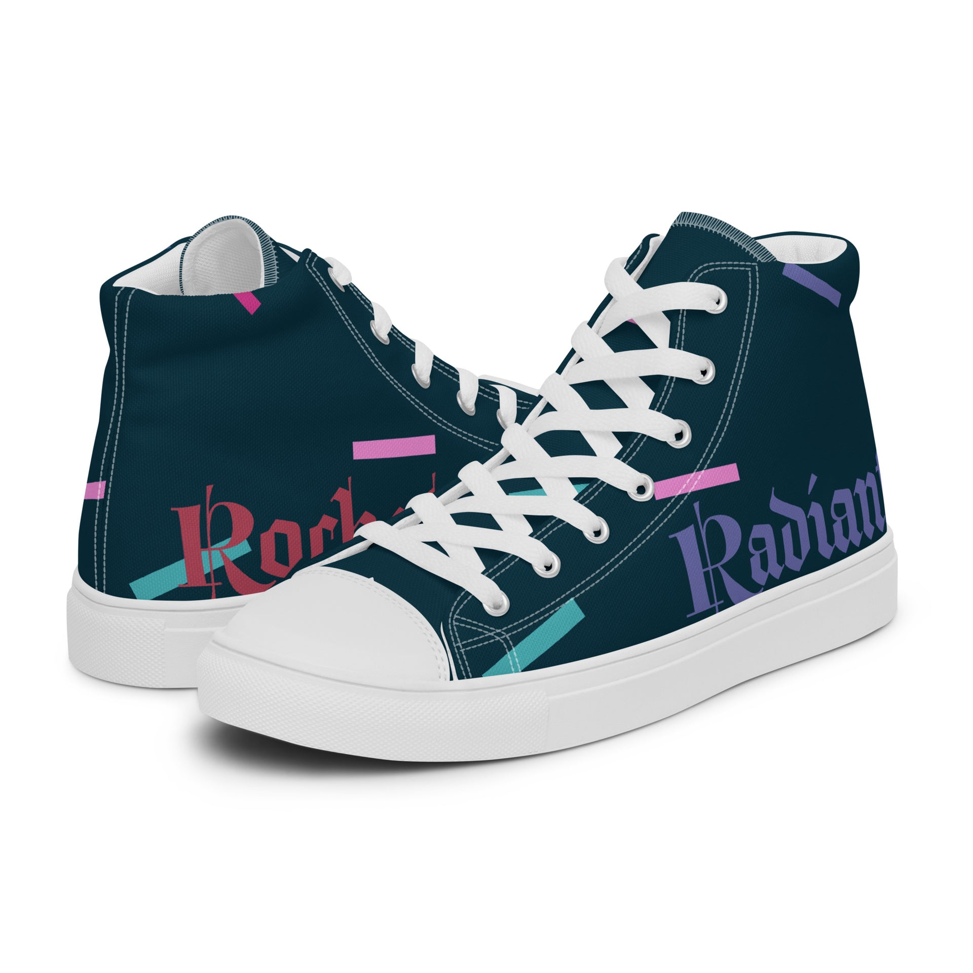 Amanda high top canvas kicks
