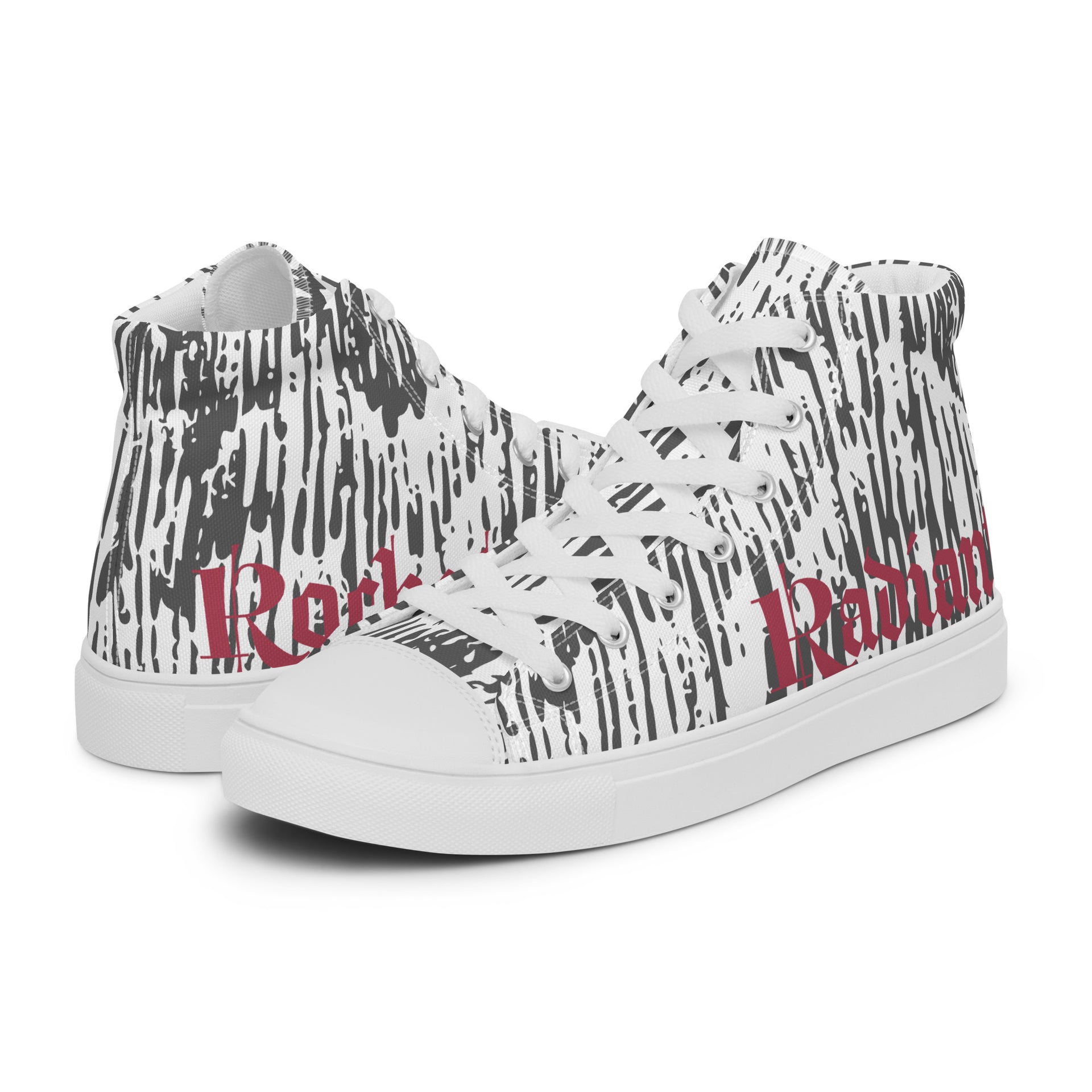 Teagan high top canvas kicks