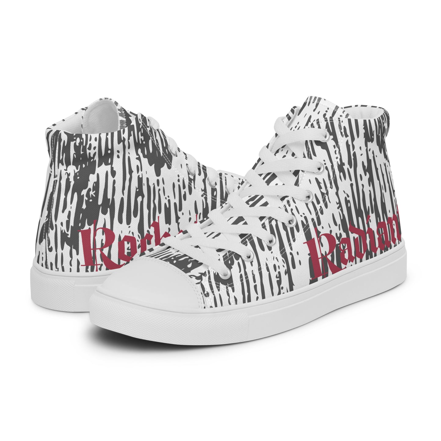 Teagan high top canvas kicks