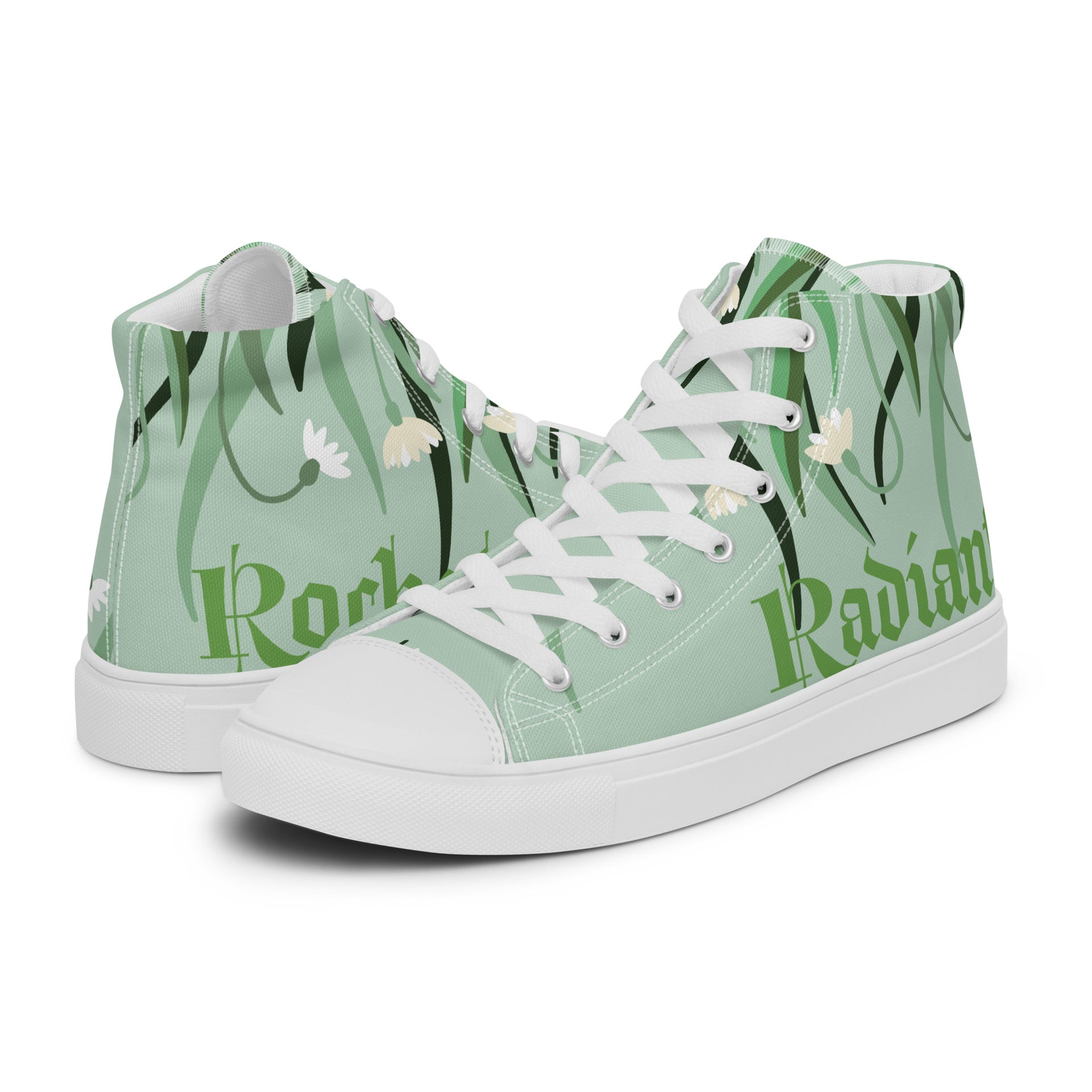 Stephanie high top canvas kicks