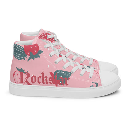 Samantha high top canvas kicks