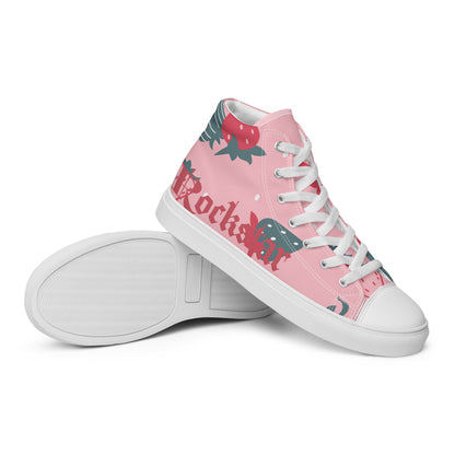 Samantha high top canvas kicks