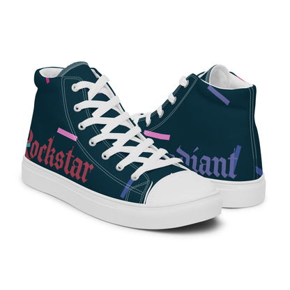 Amanda high top canvas kicks