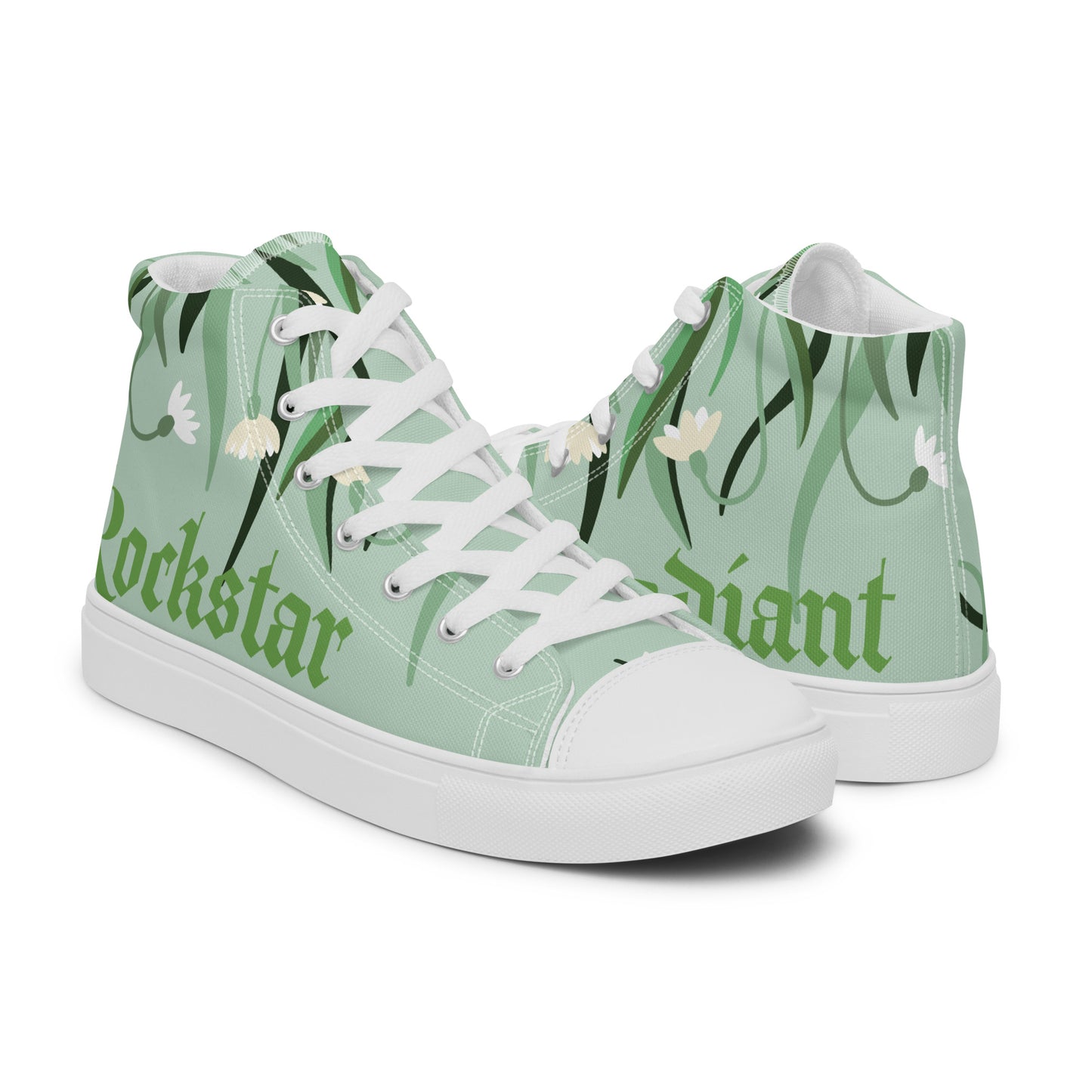 Stephanie high top canvas kicks