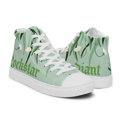 Stephanie high top canvas kicks