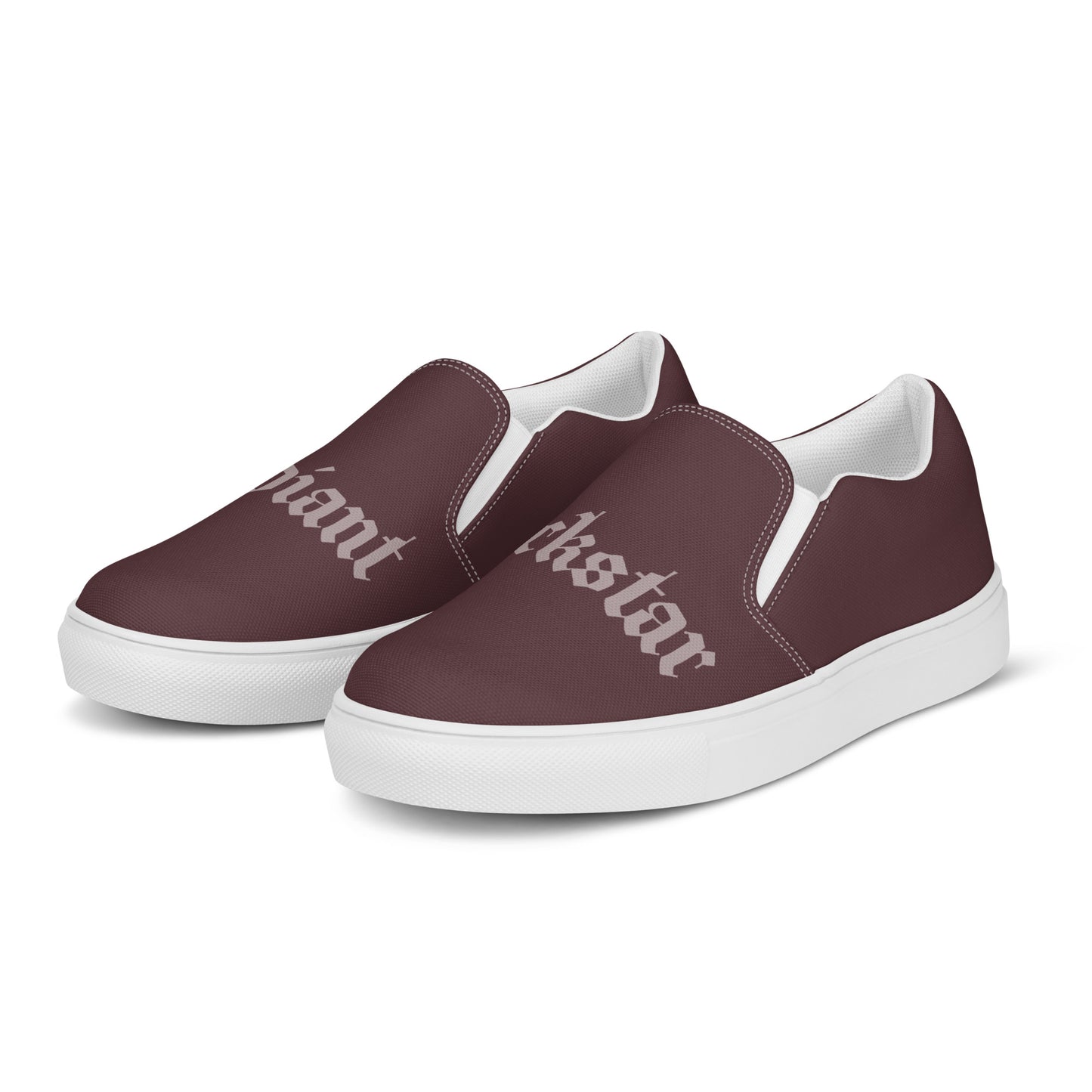 Brianna slip-on canvas kicks